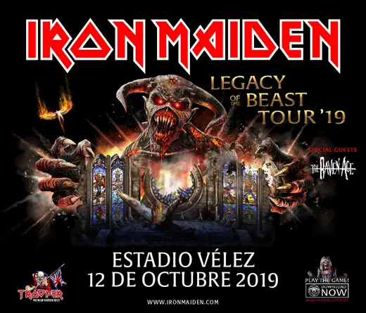 A partir de maana se abrir la pre-venta para ver a Iron Maiden en Argentina, en 2019.